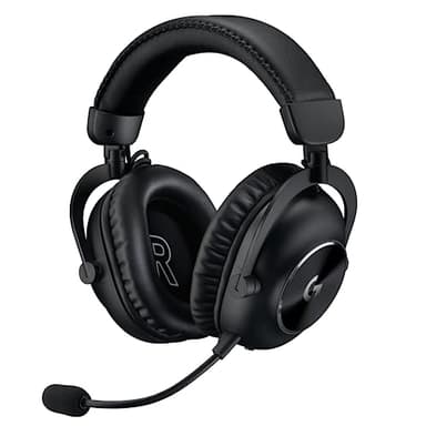 Logitech G PRO X 2 Lightspeed Wireless Gaming Headset: Wireless Gaming Headphones with Mic, 50mm Graphene Drivers, 2.02.0—7.1 Surround, Bluetooth/USB/3.5mm Aux, for PS4/PS5/PC/Nintendo Switch - Black - Image 1
