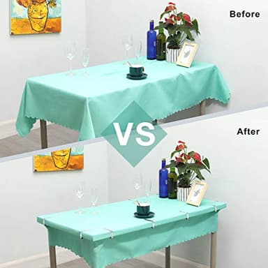 12 Pack Tablecloth Clips - Heavy Duty Picnic Table Clips, Stainless Steel Table Cloth Cover Clamps, Table Cloth Holders Ideal for Restaurant Picnics Marquees Weddings Graduation Party - Image 6
