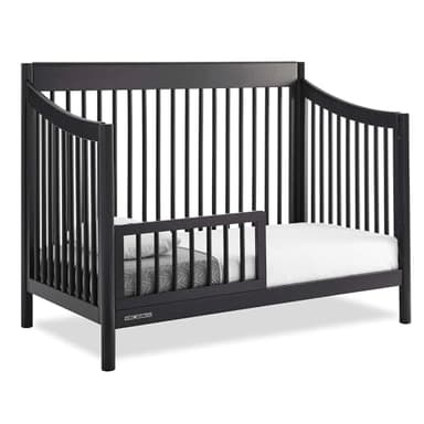 Delta Children Brooks 6-in-1 Convertible Crib - Greenguard Gold Certified, Midnight Grey - Image 9