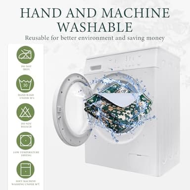 Homimp Washable Pee Pads for Dogs, 2 Pack Reusable Puppy Pads Waterproof, Absorbent and Leakproof Dog Pee Pads, Non Slip Puppy Training Pads, Pet Mat for Floor, Crate, Couch, Whelping,Green, 24"x36" - Image 8