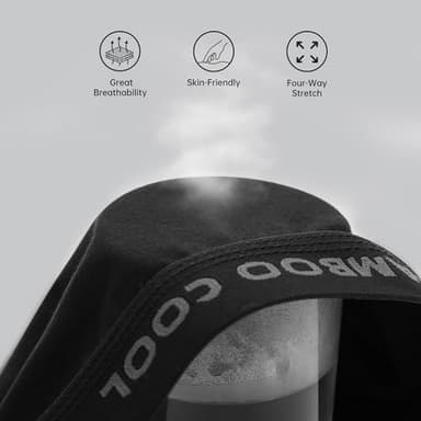 BAMBOO COOL Men's Ultra Breathable Underwear,No Riding Up Boxer Briefs with ComfortFlexible Waistband,Multipack - Image 5