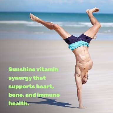 DEAL SUPPLEMENT Vitamin D3 10,000 IU + K2 MK7 200mcg Softgels, 250 Count | 2-in-1 Complex with Virgin Coconut Oil | Supports Heart, Bone, Teeth & Immune Health | Easy to Swallow - Image 7