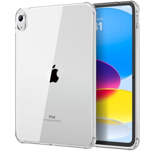 MoKo Clear Case for iPad (A16) 11th Generation 2025 11-inch/10th Generation 2022 10.9 inch, Lightweight Soft TPU, Anti-Scratch Ultra Slim Protective Tablet Cover, Shockproof Impact Resistant, Clear - Image 1