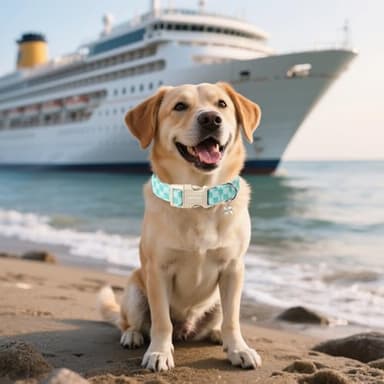 DOGWONG Green Dog Collar, Green Plaid Dog Collar Durable Checkered Pet Dog Collars Cute Summer Boy Puppy Necklace for Small Medium Large Dogs - Image 4