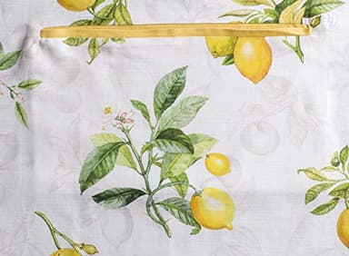 Maison d' Hermine Apron for women with Pocket 100% Cotton 27.50"x31.50" 1 Piece Adjustable Neck Strap & long ties Apron Men, Chef, Wedding, Cooking, Gardening, Server Spring/Summer (Limoncello) - Image 8