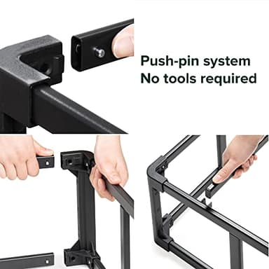 ZINUS 5 Inch California King Metal Smart Box Spring with Quick Assembly, Mattress Foundation, Strong Metal Frame, Easy Assembly - Image 7