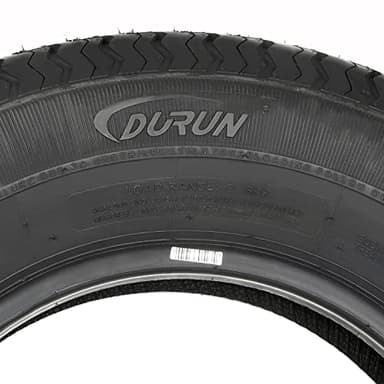 Set of 2 Durun ST205/75R15 Radial Trailer Tire, 205 75R15 ST 205/75R15, 8 Ply Load Range D, 107N - Image 7