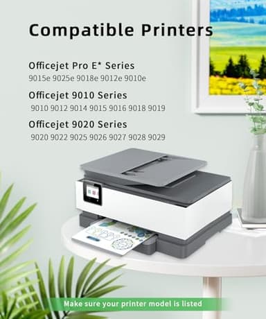 Q-image 962XL 962 Remanufactured Ink Cartridges Replacement for OfficeJet Pro 9015e 9018e 9025e 9010 9015 9018 9020 9025 9012e 9012 Series (Black, Cyan, Magenta, Yellow, 4 Combo Pack) - Image 2