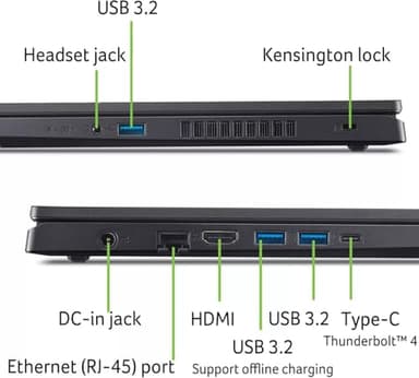 acer Nitro V 15 Gaming Laptop, Intel i9-13900H Up to 5.4GHz, GeForce RTX 4060, 15.6" 144 Hz IPS Display, 64 GB DDR5, 2 TB SSD, Wi-Fi 6, Backlit Keyboard, Windows 11 Pro, Gaming Mouse, 256GB UFD - Image 6