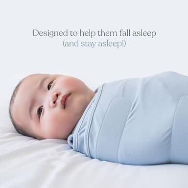 HALO SleepSack SuperSoft Swaddle, Cozy Bamboo Viscose, 3-Way Adjustable Swaddle, 2 Way Zipper, 2 TOG, 0-3 Months, Newborn (Pack of 1), Calm Sage - Image 3