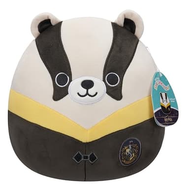 Squishmallows Original “Harry Potter” 10in Hufflepuff Badger in Hogwarts Robe Plush - Ultrasoft Official Jazwares Plush (Medium-Sized) - Image 1