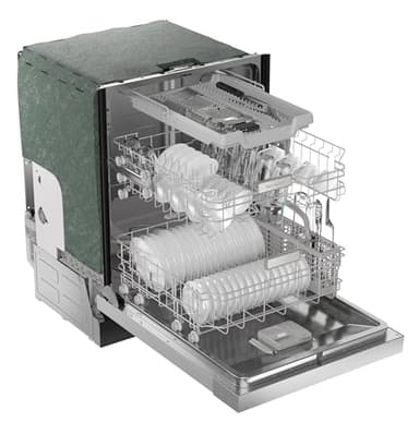Sharp SDW6506JS 24-inch Stainless Steel Dishwasher, 49 dB, Third Rack, 12 Place Settings, Front Touch Controls - Image 9