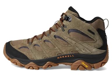 Merrell Men's Moab 3 Mid Waterproof Hiking Boot, New Olive/Gum, 12 - Image 4