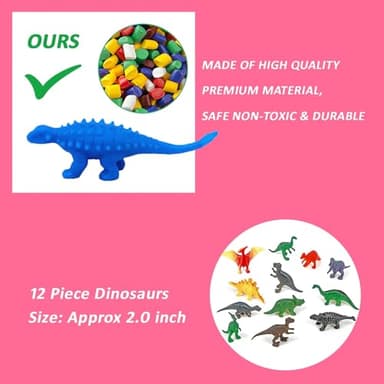 Dino Eggs Dig Kit, 12 Pack Dinosaur Eggs Excavation Science Experiments Kits for Kids 4-12, Easter Basket/Stocking Stuffers, Toys for 3+ 4 5 6 7 8 9 10 Year Old Boys Girl - Image 4