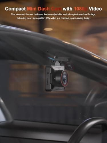 Dash Cam FHD 1080P Car Camera, AKEEYO WiFi Dash Camera for Cars,Mini Front Wireless Dash Cam with App,WDR Night Vision, G-Sensor,24H Parking Mode, Loop Recording, Dashcam Support 256GB Max - Image 5