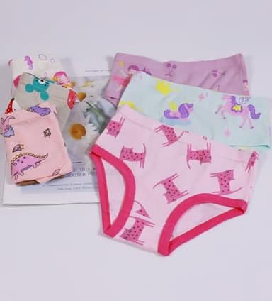 Hahan Soft Panties Little Girls Underwear Kids Toddler Briefs 7/8yrs - Image 5