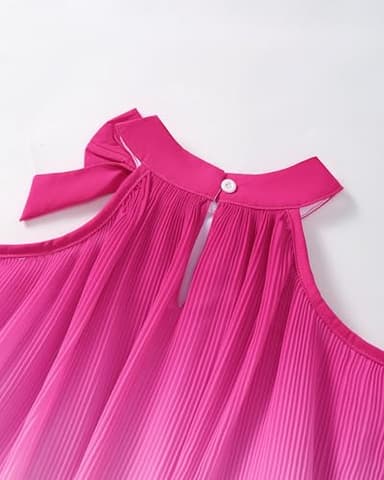 Toddler Girl Tulle Dresses 4T 5T Girl Clothes Ruffle Pink White Prom Dress Ombre Summer Toddler Outfits Birthday Beach Sundress for Girl 4 5 Year Old - Image 5