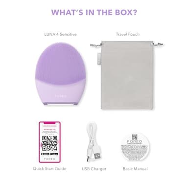 FOREO LUNA 4 Face Cleansing Brush - Firming Face Massager - Anti Aging Care - Enhances Absorption - Simple Skin Care Tools - Sensitive Skin - Image 7