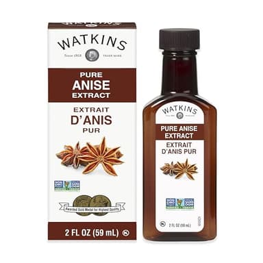 Watkins Pure Anise Extract, 2 oz. Bottles, Pack of 6 (Packaging May Vary) - Image 1