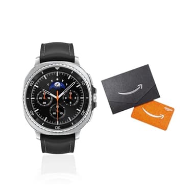 Samsung Galaxy Watch 8 Classic 46mm LTE Smartwatch + Gift Card, Cushion Design, Rotating Bezel, Quick Button, Sleep Coaching, Running Coach, Black [US Version, 2 Yr Warranty] - Image 1