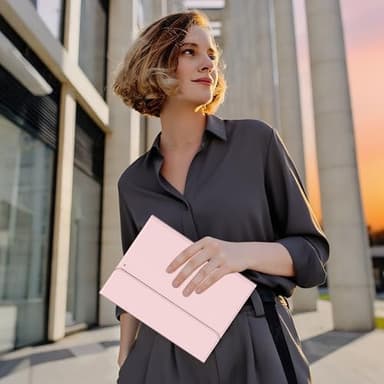 BQDIYOO Keyboard Case for iPad 9th/8th/7th Generation(2021/2020/2019), 10.2 inch iPad 9/8/7 Case with Keyboard, Auto Wake Sleep Cover with Pencil Holder, Pink - Image 8