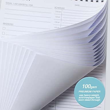 24 Hour Daily Planner - To Do List for Work & Personal Life, Productivity Everyday Planner, Daily Schedule, 6.5 x 9.8 - Image 6