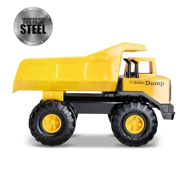 Tonka Retro Mighty Dump Truck - Collector's Edition - Made with 2X More Steel, Kids Construction Toy, Metal Truck, Toy Truck for Boys and Girls, Kids, Toddlers, Ages 3+ - Image 3