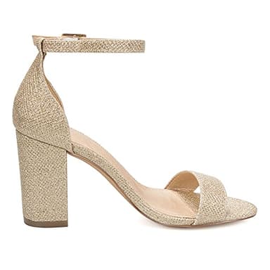 COASIS Women's Chunky Block Heels Open Toe Ankle Strap 3.5 Inch Heeled Sandals - Image 6