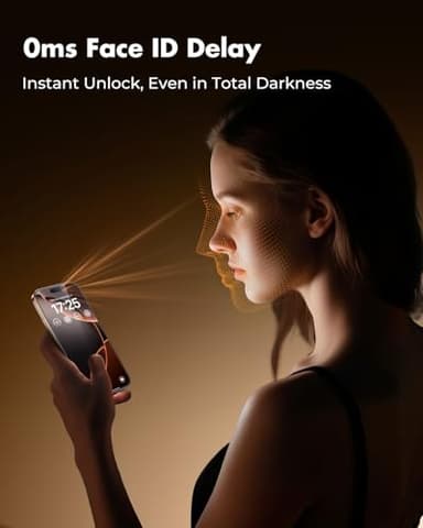 UNBREAKcable 2+2 Pack for iPhone 16 Pro Max Screen Protector & Lens Protector 【Military-Grade】【Easy Install】【Efficient Night Shot】9H+ Shatterproof Tempered Glass Film,Bubble-Free&Anti-Fingerprint ,Case Friendly-6.9 inch - Image 9