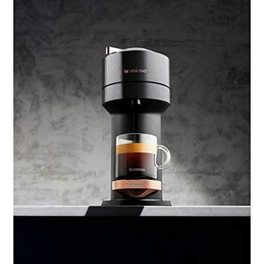 Nespresso Vertuo Next Coffee and Espresso Machine by De'Longhi, Black with Rose (Renewed) - Image 2