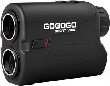 Gogogo Sport Vpro GS03 Laser Golf/Hunting Rangefinder, 1000/1200 Yards Laser Range Finder with 6X Magnification Ultra-Clear View, Lightweight, Slope, Pin-Seeker & Flag-Lock & Vibration - Image 1