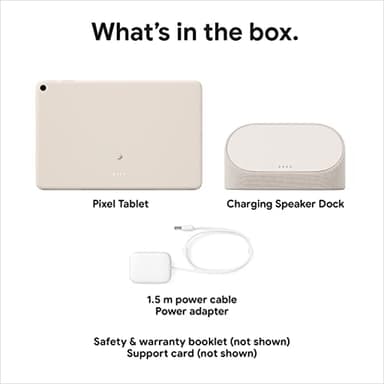 Google Pixel Tablet with Charging Speaker Dock - Android Tablet with 11-Inch Screen, Smart Home Controls, and Long-Lasting Battery - Hazel/Hazel - 128 GB, 2560x1600 Pixels - Image 7