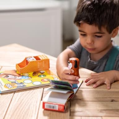 Melissa & Doug Sticker Wow!™ Dog Bundle: 24-Page Activity Book, Refillable Sticker Stamper, Mini Pad, 500 Stickers, Arts and Crafts for Kids Ages 3+ - Image 6