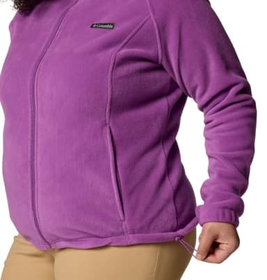 Columbia Women's Benton Springs Full Zip, Razzle, 2X - Image 5