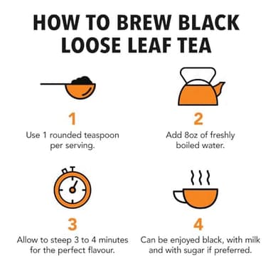 Twinings English Breakfast Loose Tea Tins, 7.05 Ounce Tins (Pack of 6), Smooth, Flavourful, Robust Black Tea Leaves, Caffeinated, Enjoy Hot or Iced - Image 5