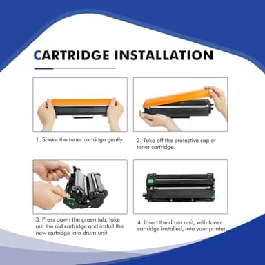 TN227BK TN-227BK TN227 Black MFC-L3770CDW Toner Cartridge Replacement for Brother TN227 TN227BK TN-223BK TN223BK for MFC-L3770CDW HL-L3290CDW HL-L3230CDW MFC-L3750CDW L3710CW L3210CW Printer (2 Pack) - Image 6