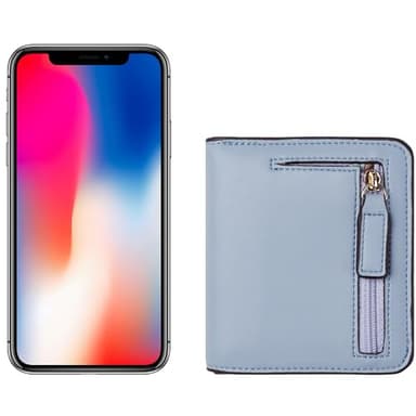 Toughergun Wallet Women Rfid Blocking Small Compact Bifold Luxury Leather Pocket Wallet Ladies Mini Purse with ID Window - Image 6