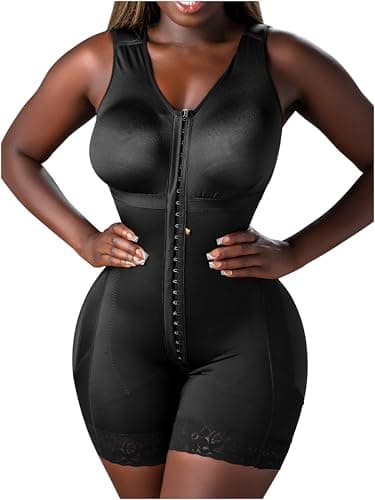 Snatched Body Stage 2 Faja with Bra | Best Body Faja Post-Op & Everyday Shapewear | Fajas Colombianas Moldeadoras Black M - Image 7