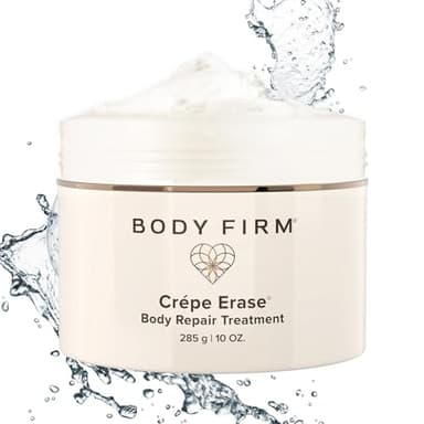 Body Firm Crepe Erase Body Repair Treatment, Anti Aging Firming Lotion with Collagen Peptides, Shea Butter, Vitamin E & Squalane, Cream For Women's Collagen Production, Citrus Scent, 10 Oz - Image 1