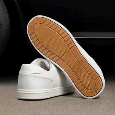 Bruno Marc Men's Casual Dress Sneakers Fashion Oxfords Skate Shoes for Men,Size 12,White,SBFS211M - Image 4