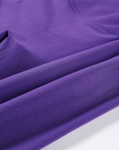 AUROLA Influence Collection Workout Shorts for Women,No Roll Up New Scrunch Seamless Gym Short-3.5" Inseam, Dark Purple, S - Image 5