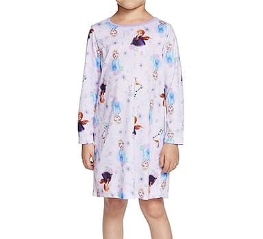 Disney Girls' Frozen 2 3-Pack Nightgown, FROZEN MAGIC 2, 6 - Image 3