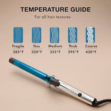 BaBylissPRO Nano Titanium 1 inch Curling Iron with Extended Barrel, Professional Spring Hair Curler for Medium to Longer Hair Types - Image 6