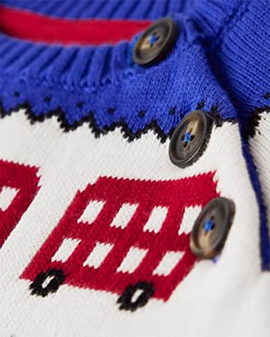 Gymboree,and Toddler Long Sleeve Sweaters,London Bus,12 - Image 2