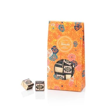 Venchi Cremino Extra Dark Chocolate 25-Piece Elegant Gift Box - Extra Dark Chocolate Shell With Mediterranean Almond Paste Between Creamy Piedmont Hazelnut Gianduja Chocolate - Vegan & Gluten Free - Image 1