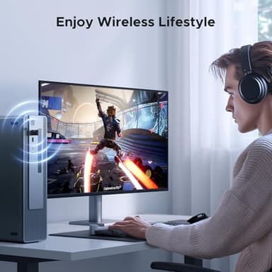 UGREEN USB Bluetooth Adapter for PC Bluetooth 5.4 Dongle Receiver EDR & BLE, Plug & Play Supports Windows 11/10/8.1, for Desktop, Laptop, Headphone,Keyboard,Mouse, Speakers,Printer - Image 6