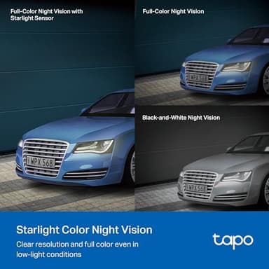 TP-Link Tapo 2K QHD Outdoor Pan/Tilt Wi-Fi Security Camera, 360° View, Motion Tracking, Color Night Vision, Free Person/Vehicle/Motion Detection, Cloud & SD Card Storage, 24/7 Recording, Tapo C520WS… - Image 9