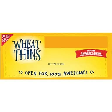 Wheat Thins Sundried Tomato & Basil Snacks, Whole Grain Wheat Crackers, Bulk Snack Crackers, 6-8.5 oz boxes - Image 15