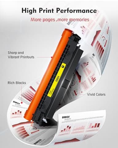 069H Toner Cartridges Set Mf753cdw - High Yield Replacement for Canon 069 Toner Cartridge Set, Works for Canon Color ImageCLASS Mf753cdw MF751Cdw MF752Cdw LBP674Cdw MF752Cdw MF756Cx LBP673Cdw (4 Pack) - Image 4