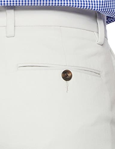 Amazon Essentials Men's Slim-Fit Wrinkle-Resistant Flat-Front Chino Pant, Light Grey, 29W x 30L - Image 6